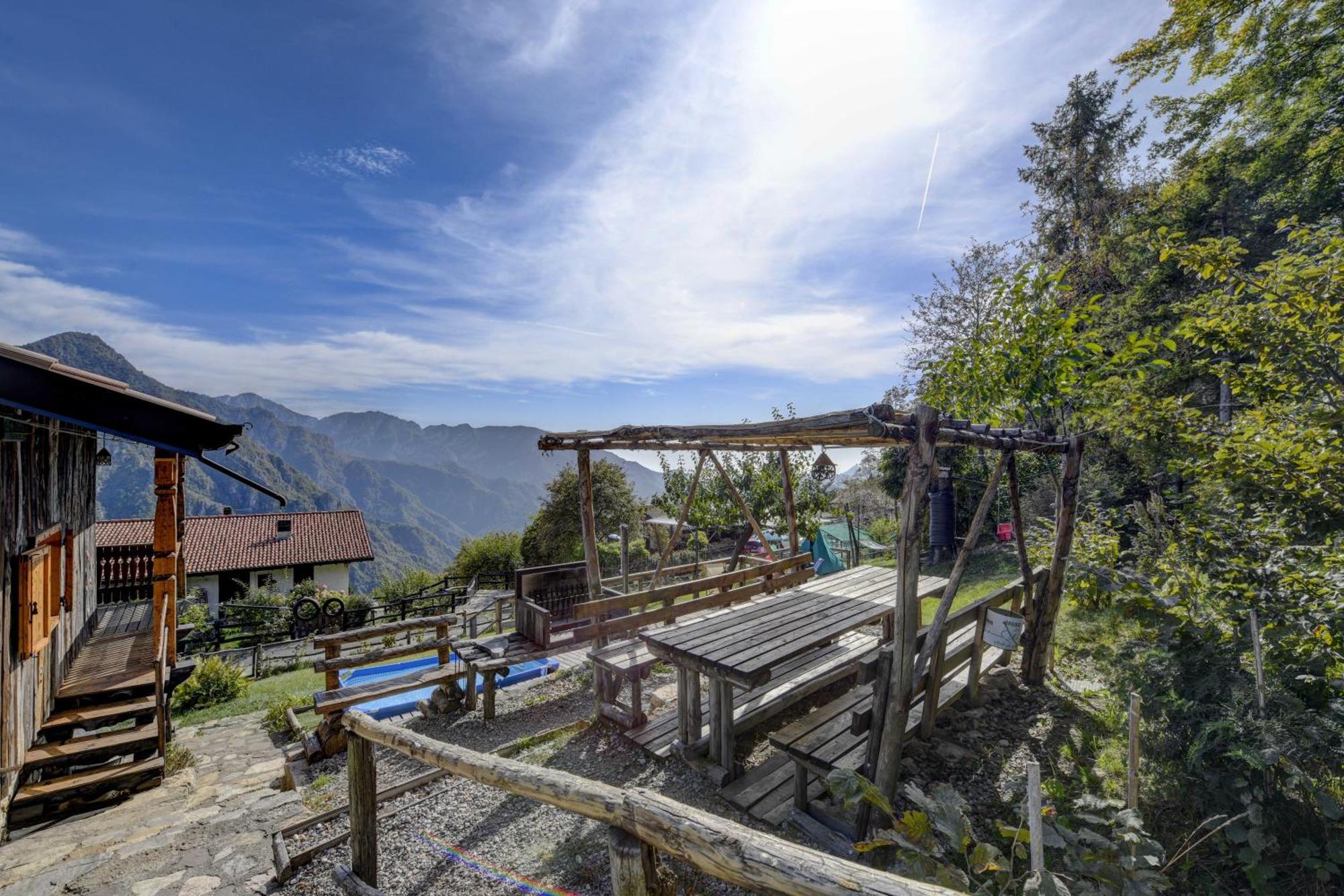 Chalet "Baita Cavacca" Crone Екстер'єр фото