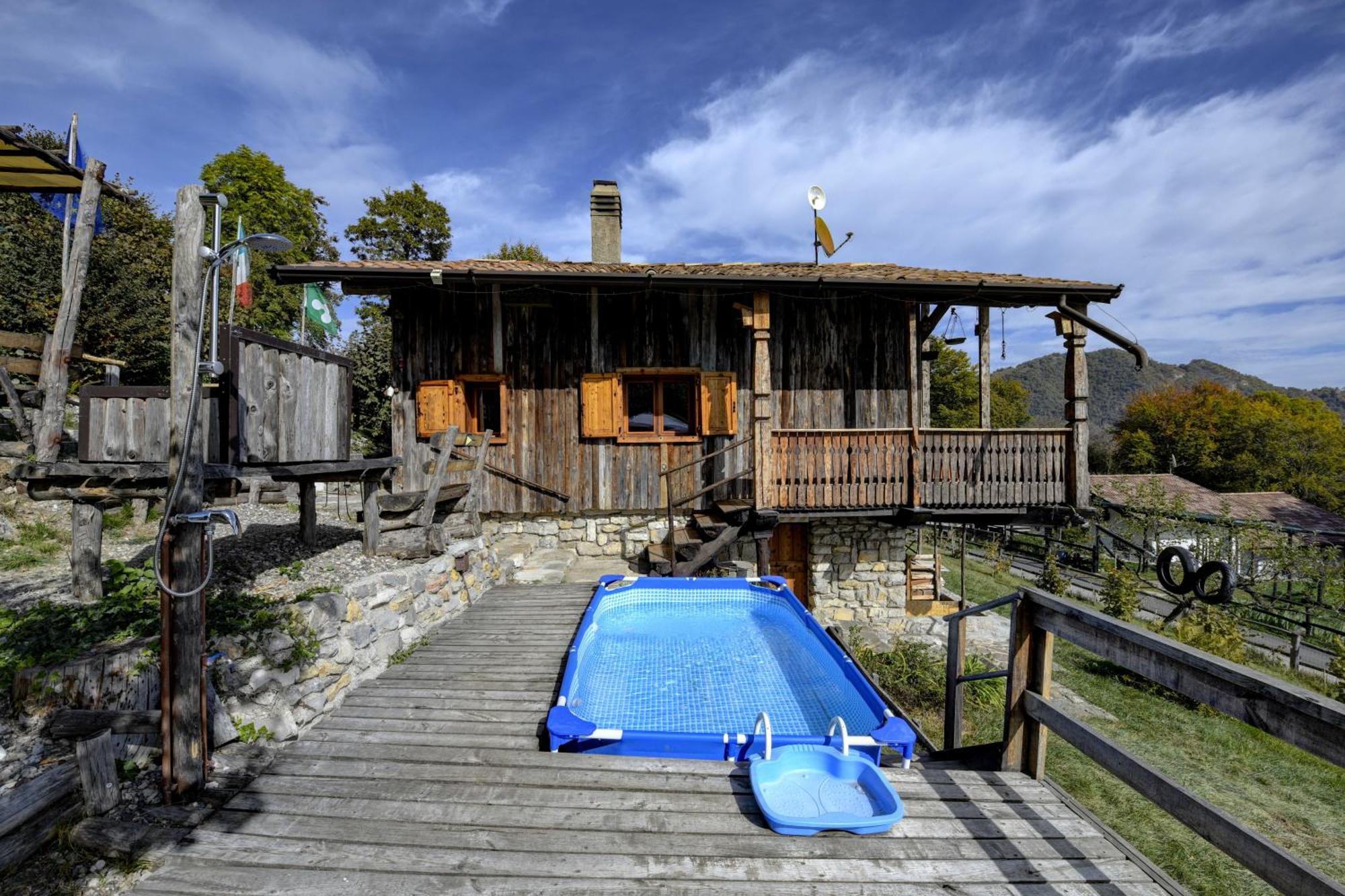 Chalet "Baita Cavacca" Crone Екстер'єр фото