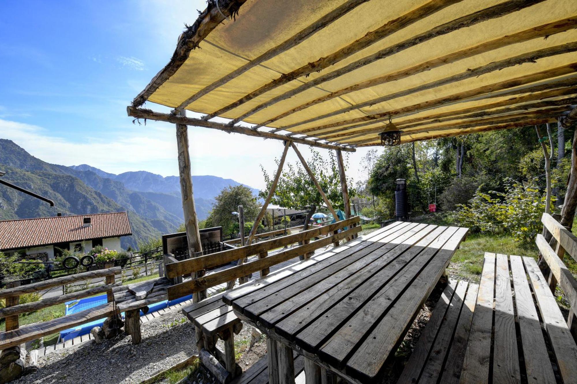 Chalet "Baita Cavacca" Crone Екстер'єр фото