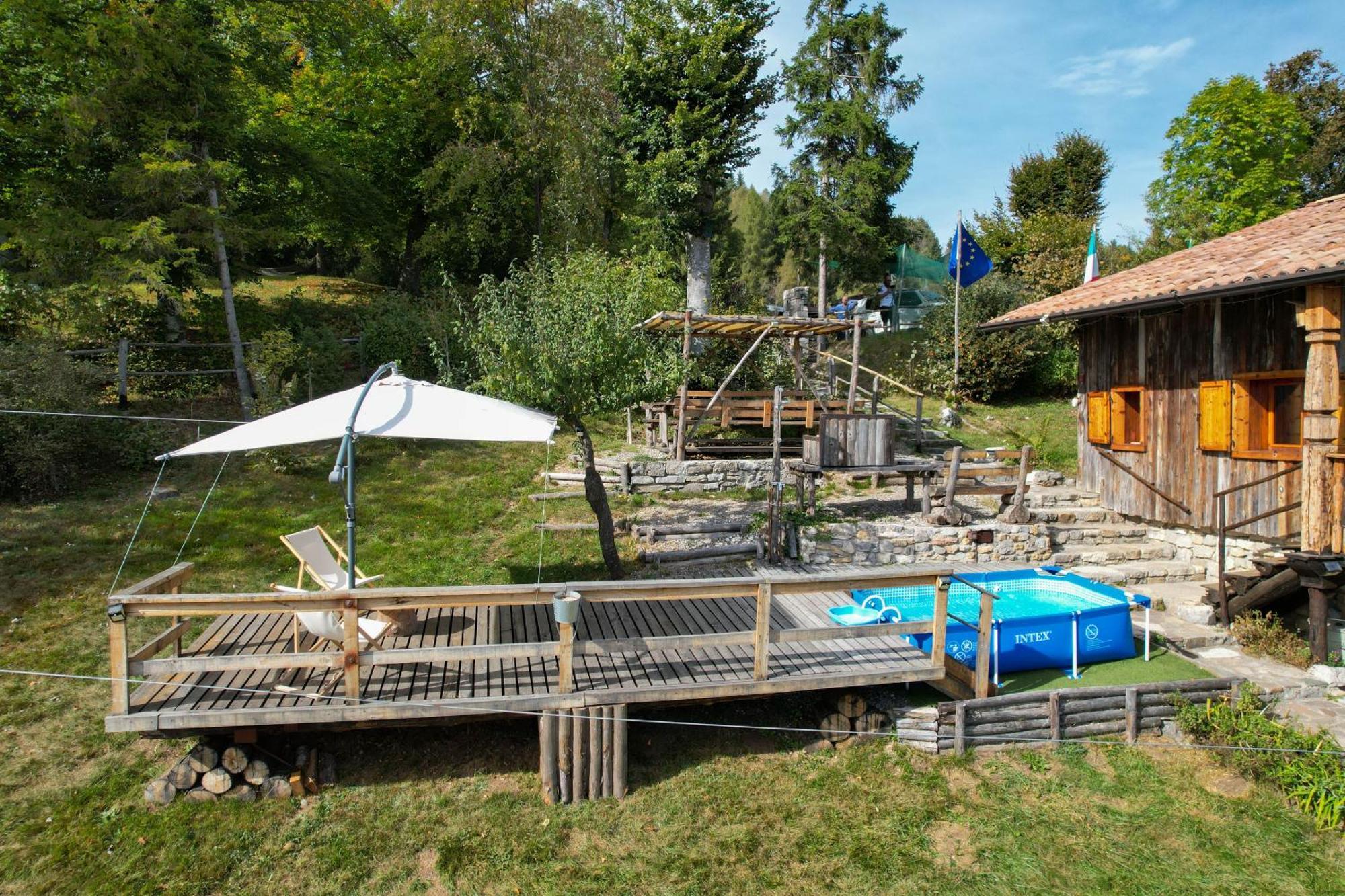Chalet "Baita Cavacca" Crone Екстер'єр фото